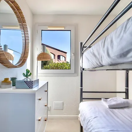 Petite Maison Pour 6 - Jardin Clim Piscine Parking Апартаменты Теуль-сюр-Мер